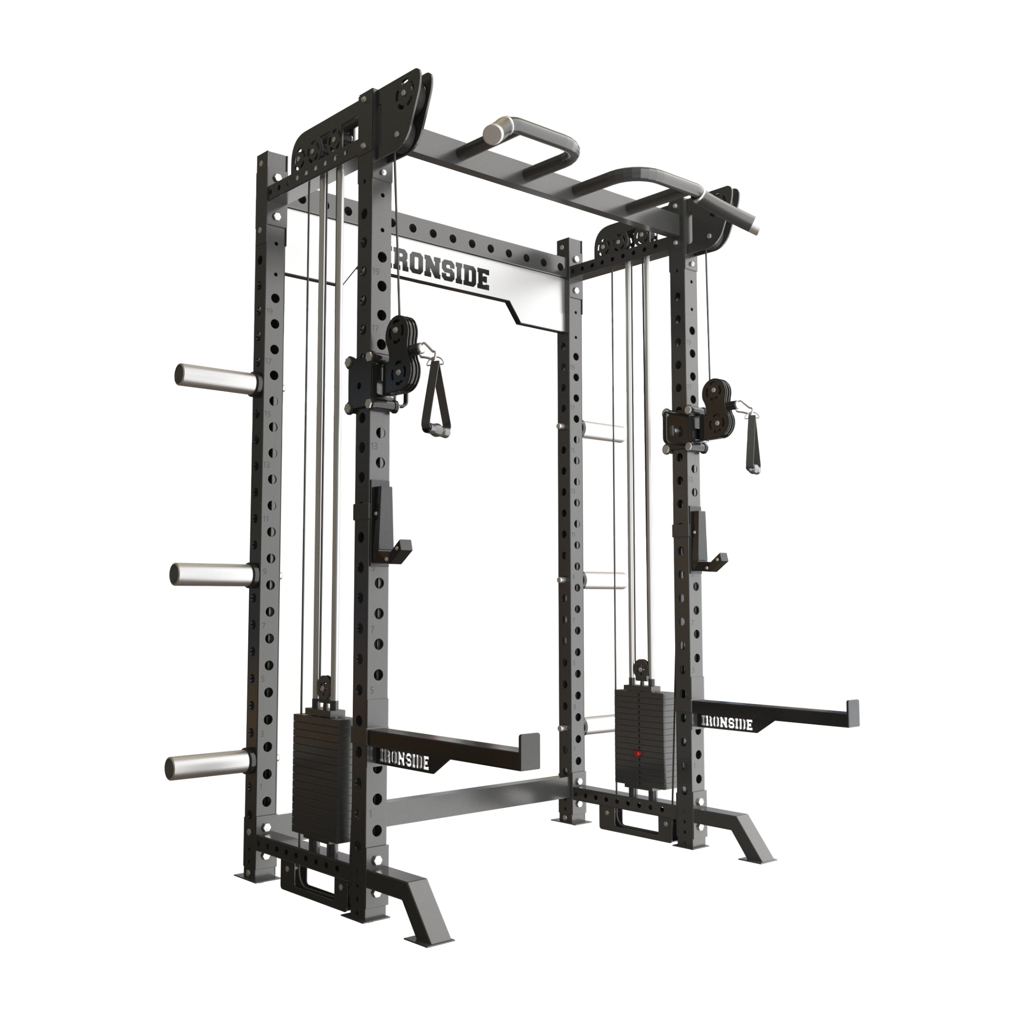 Power Rack con Poleas IRONSIDE