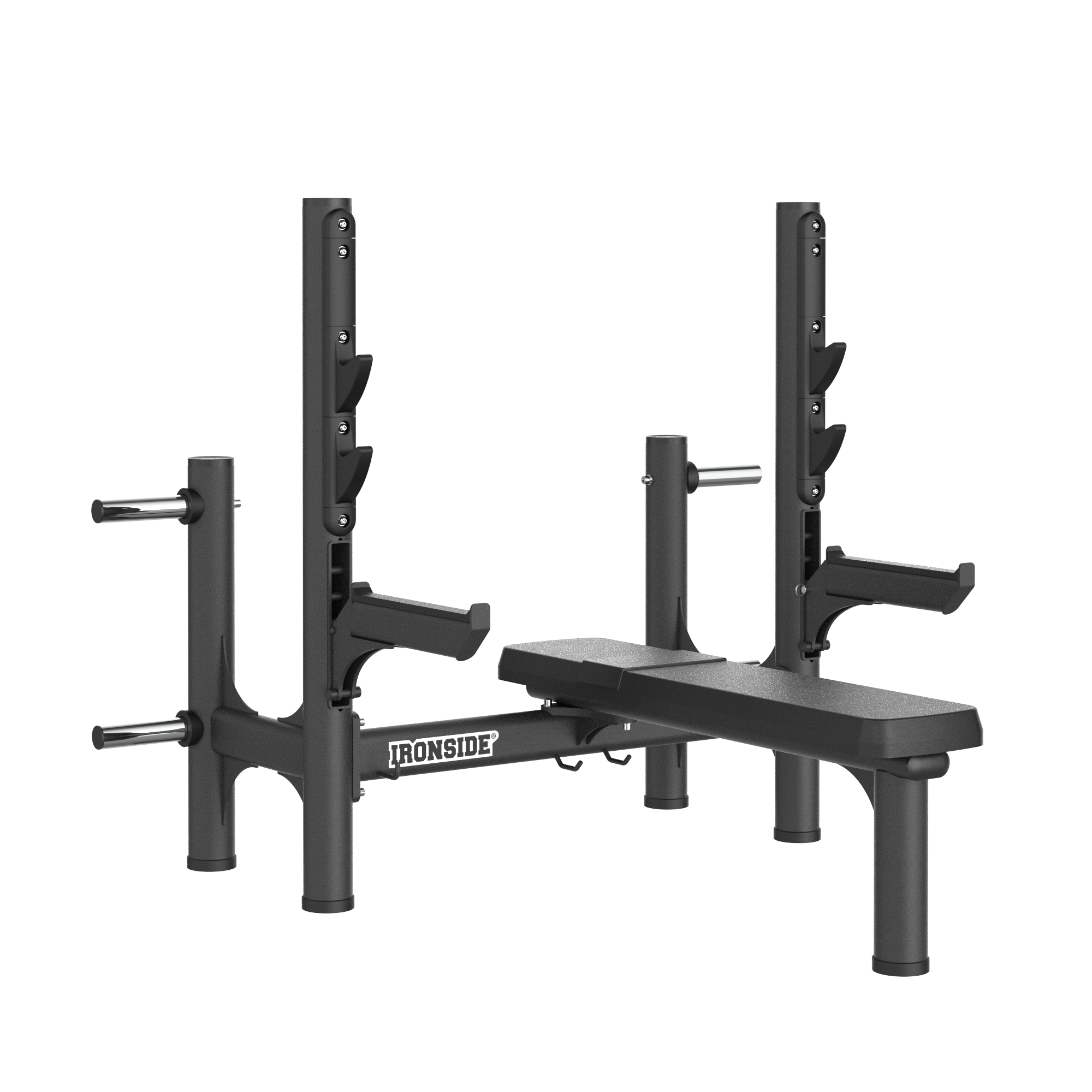 Press Banca Plana Olímpica IRONSIDE Luxe