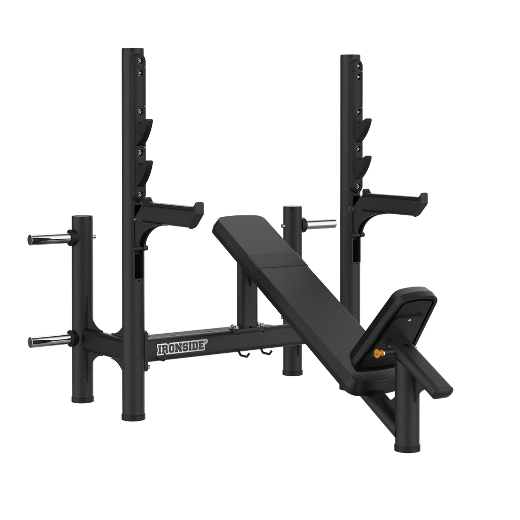 Press Banca Inclinada Olímpica IRONSIDE Luxe