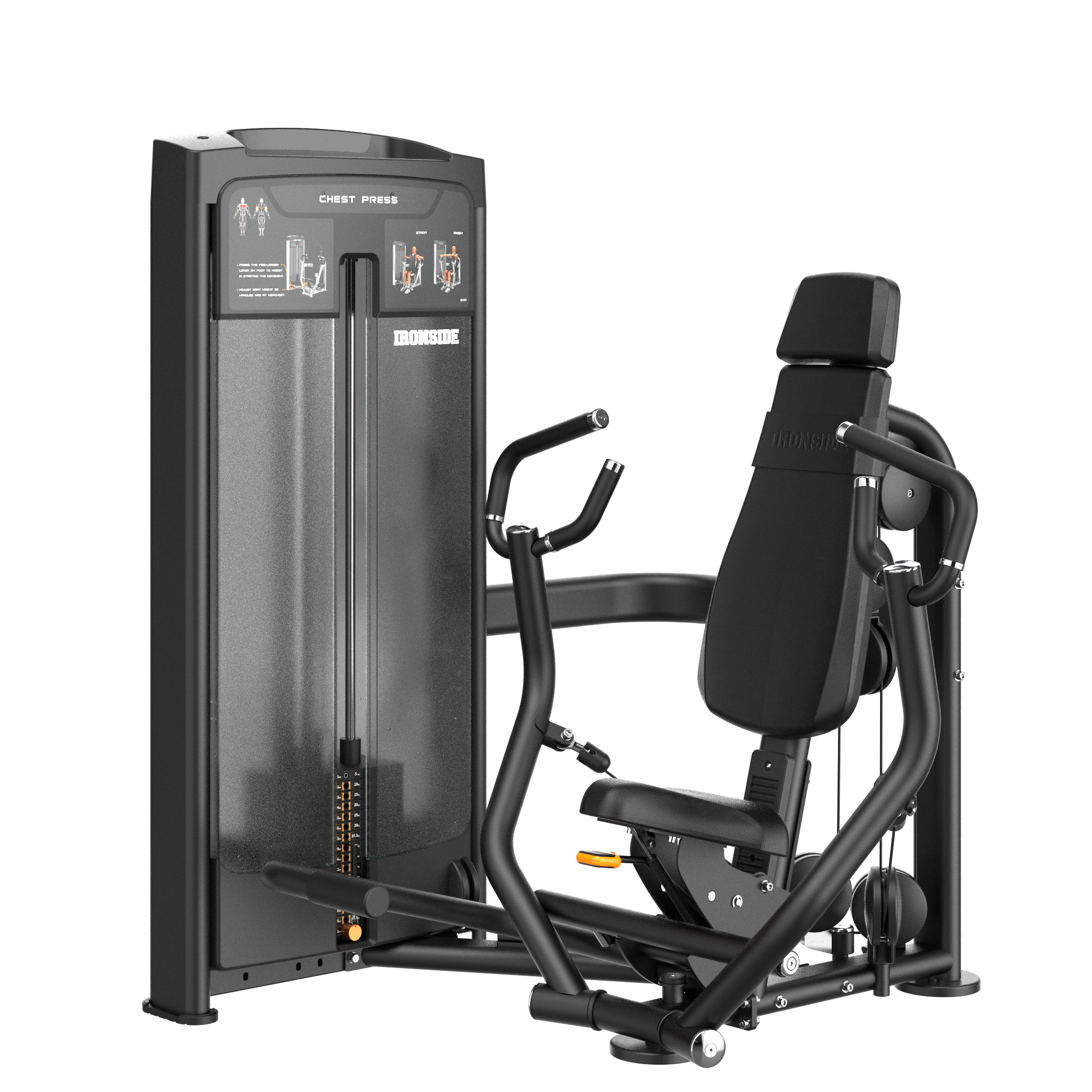 Iso-Lateral Chest Press IRONSIDE Luxe