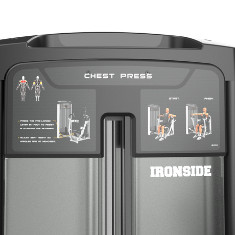 Iso-Lateral Chest Press IRONSIDE Luxe