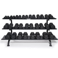 Set IRONSIDE Rack Monster + 680 Kg Mancuernas Hexagonales 2,5 kg - 40 kg