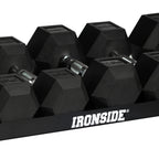 Set IRONSIDE Rack Monster + 680 Kg Mancuernas Hexagonales 2,5 kg - 40 kg