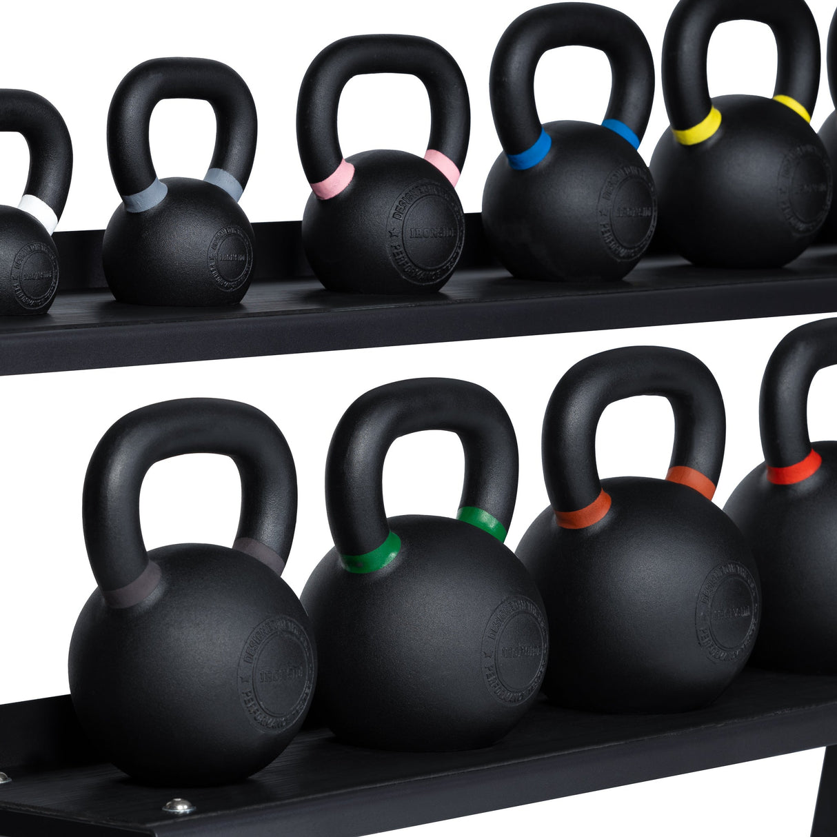 Set IRONSIDE Rack + Kettlebells Premium 4 a 32 KG