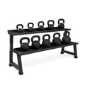Set Kettlebells Premium 4 a 32 KG + Rack de Almacenamiento IRONSIDE