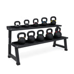 Set Kettlebells Premium 4 a 32 KG + Rack de Almacenamiento IRONSIDE