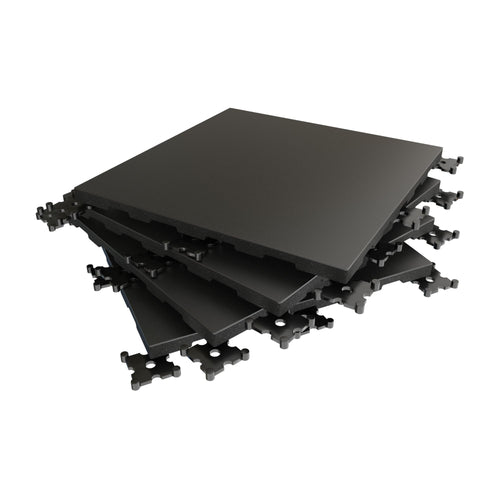 Pack IRONSIDE 4 Pisos de Caucho Técnico 50x50x2,5 cm