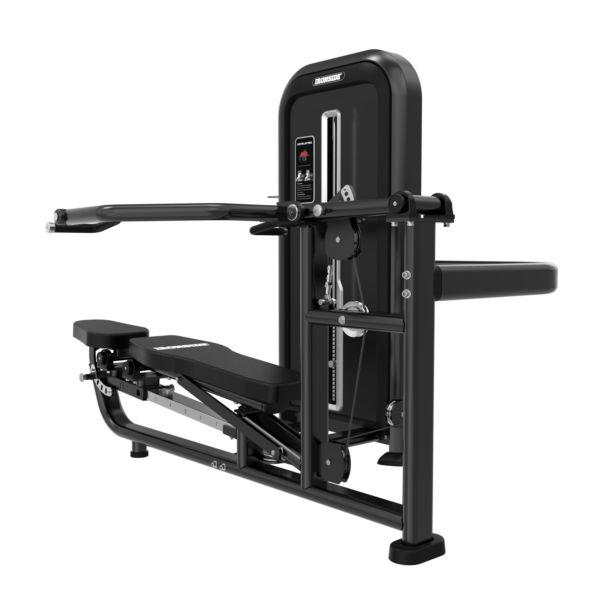 Dual Shoulder Press & Seated Chest Press Machine IRONSIDE Infinity