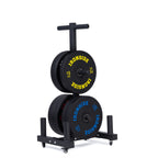 Rack de Almacenamiento Discos y Barra Olímpica IRONSIDE