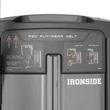 Dual Pec Fly & Rear Delt IRONSIDE Luxe