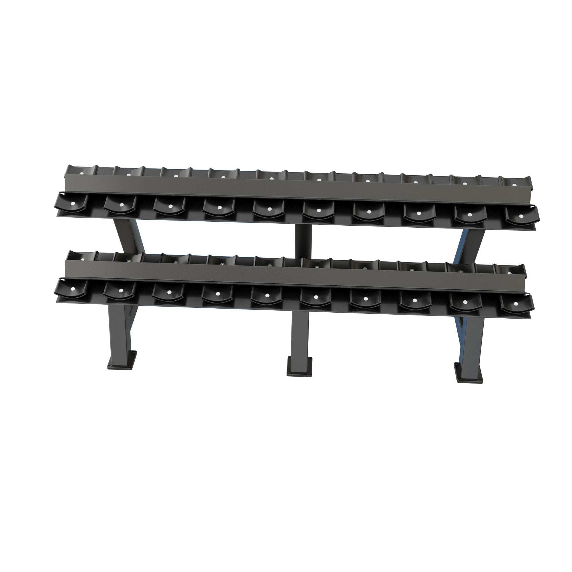 Rack de Almacenamiento para Mancuernas Circulares 10 pares IRONSIDE