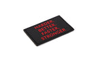 Parches de Velcro Slogans IRONSIDE