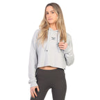 Polerón Deportivo Corto con Hoodie para Mujer Edición Limitada IRONSIDE