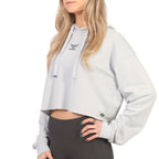 Polerón Deportivo Corto con Hoodie para Mujer Edición Limitada IRONSIDE