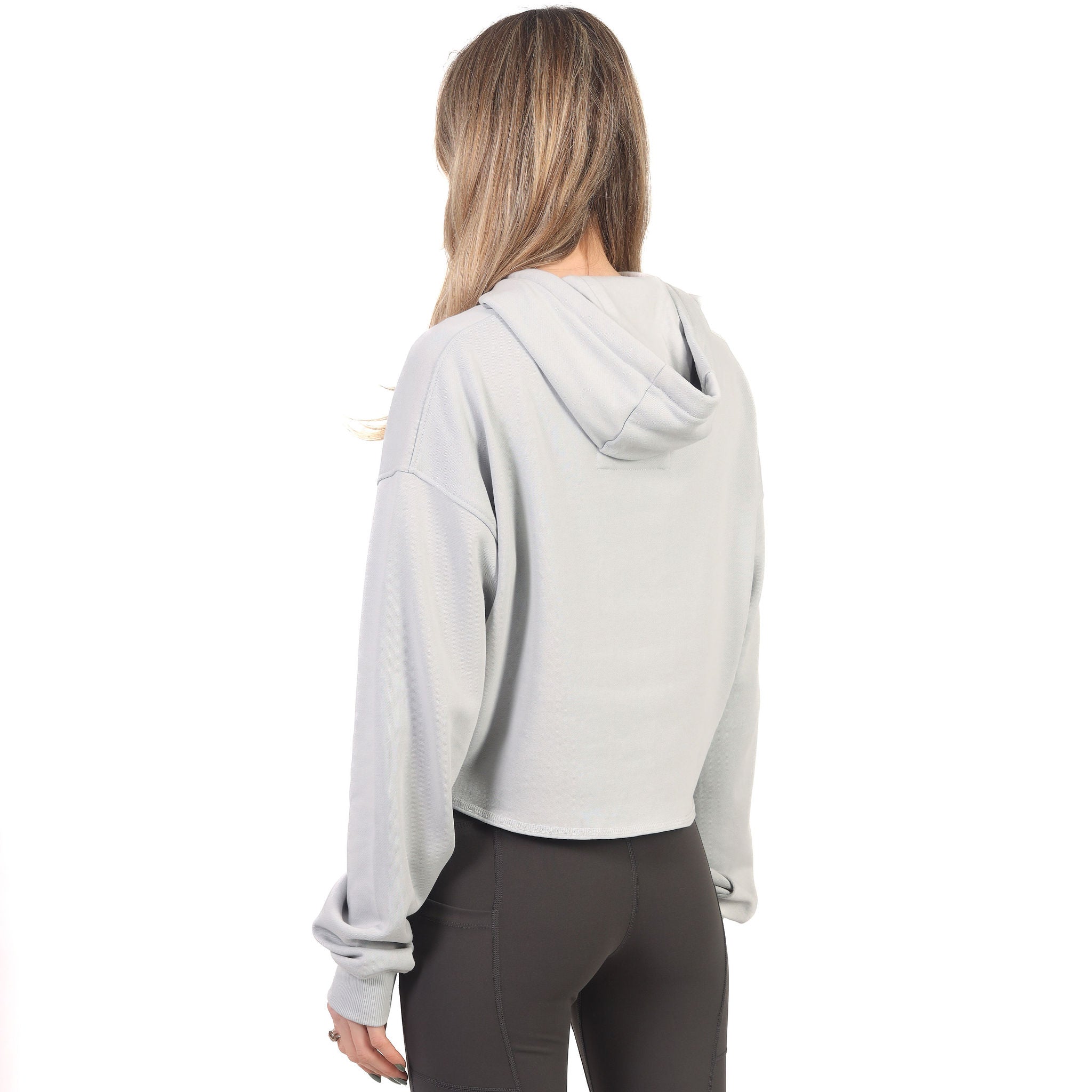 Polerón Deportivo Corto con Hoodie para Mujer Edición Limitada IRONSIDE