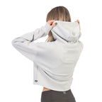 Polerón Deportivo Corto con Hoodie para Mujer Edición Limitada IRONSIDE