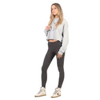 Polerón Deportivo Corto con Hoodie para Mujer Edición Limitada IRONSIDE