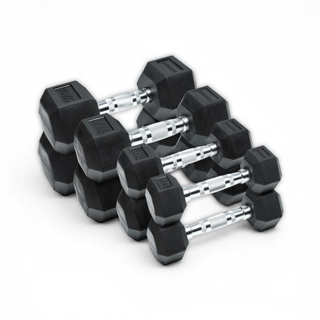 Mancuerna Hexagonal 2.5 a 50 kg IRONSIDE