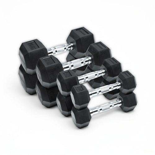 Mancuerna Hexagonal 2.5 a 50 kg IRONSIDE