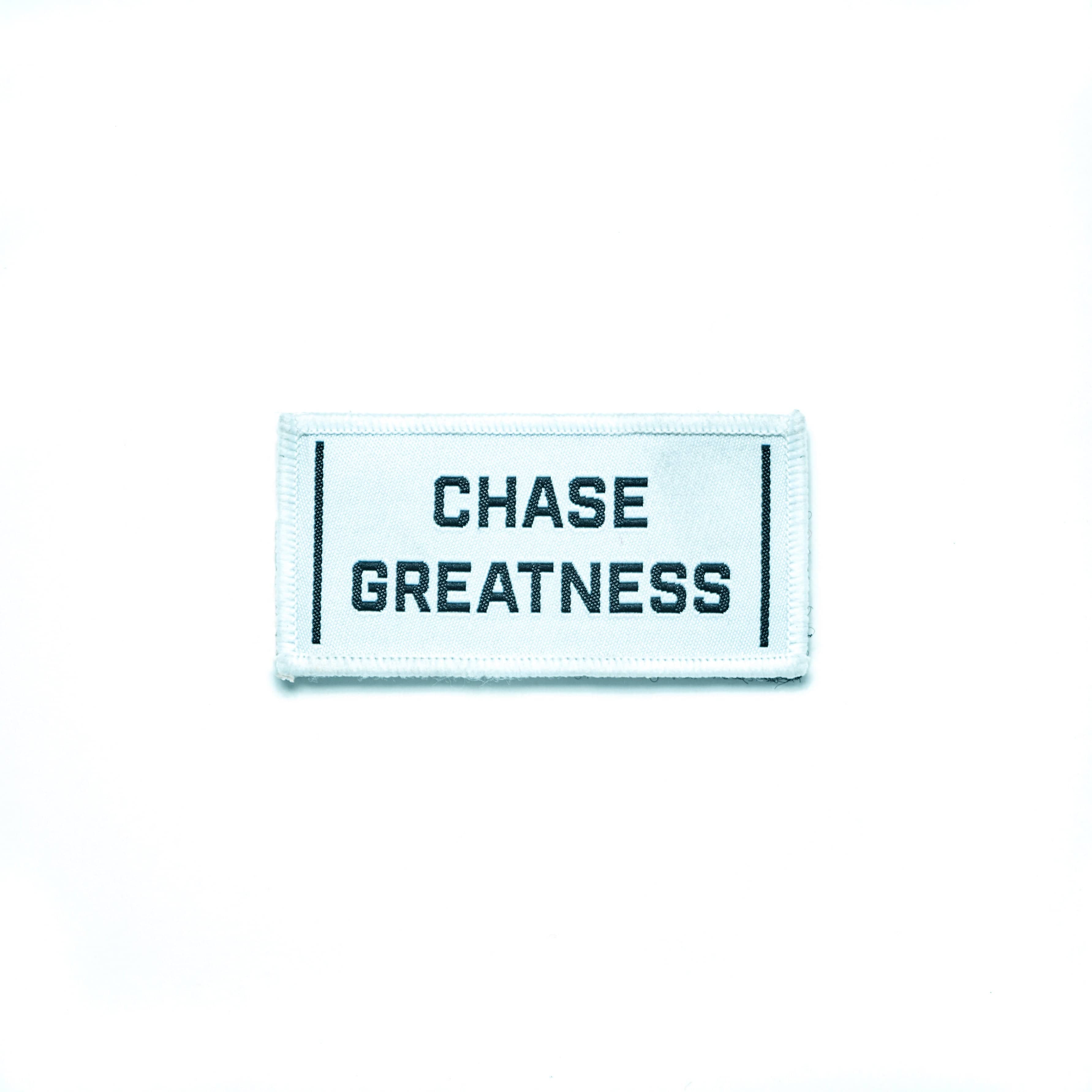 Parches de SloganACCESORIO MOCHILAIRONSIDEFrase: CHASE GREATNESS