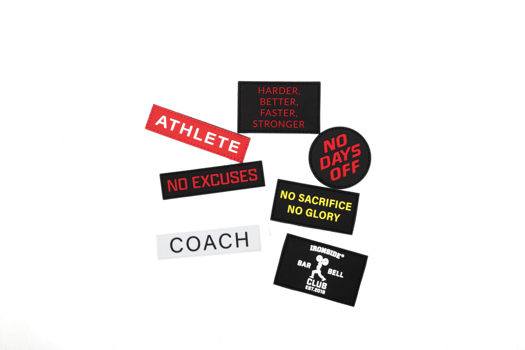 Parches de Velcro Slogans IRONSIDE