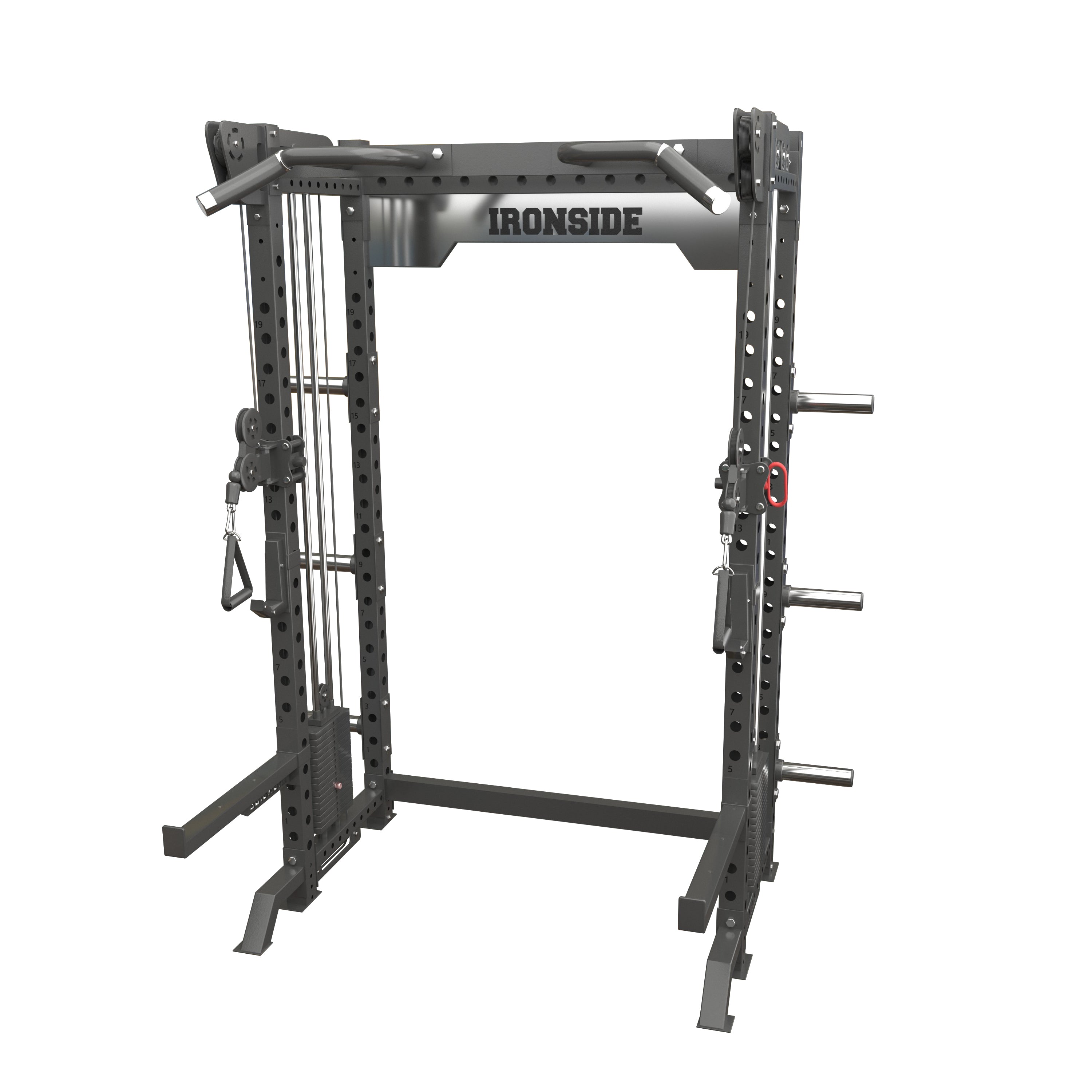 Power Rack con Poleas IRONSIDE