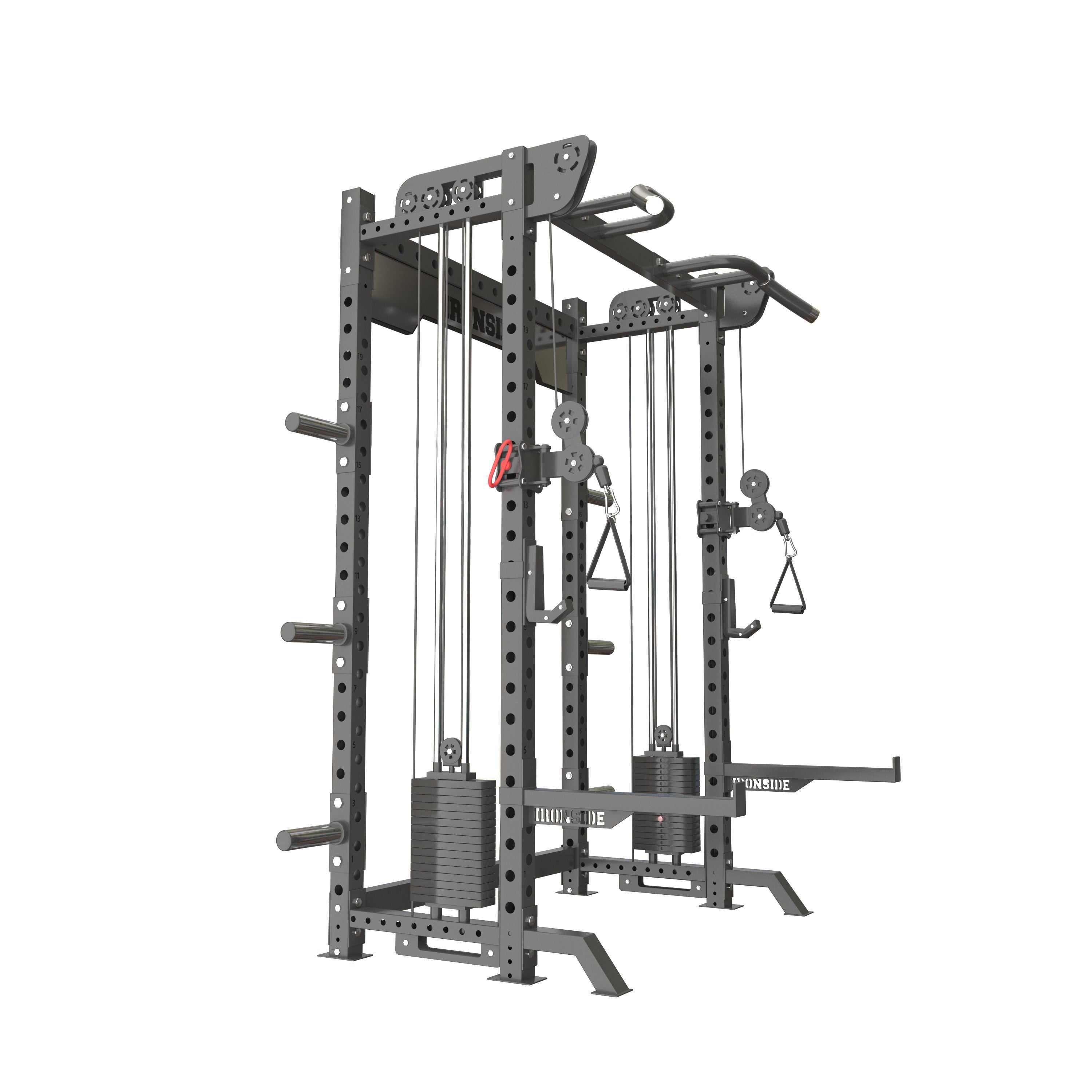 Power Rack con Poleas IRONSIDE
