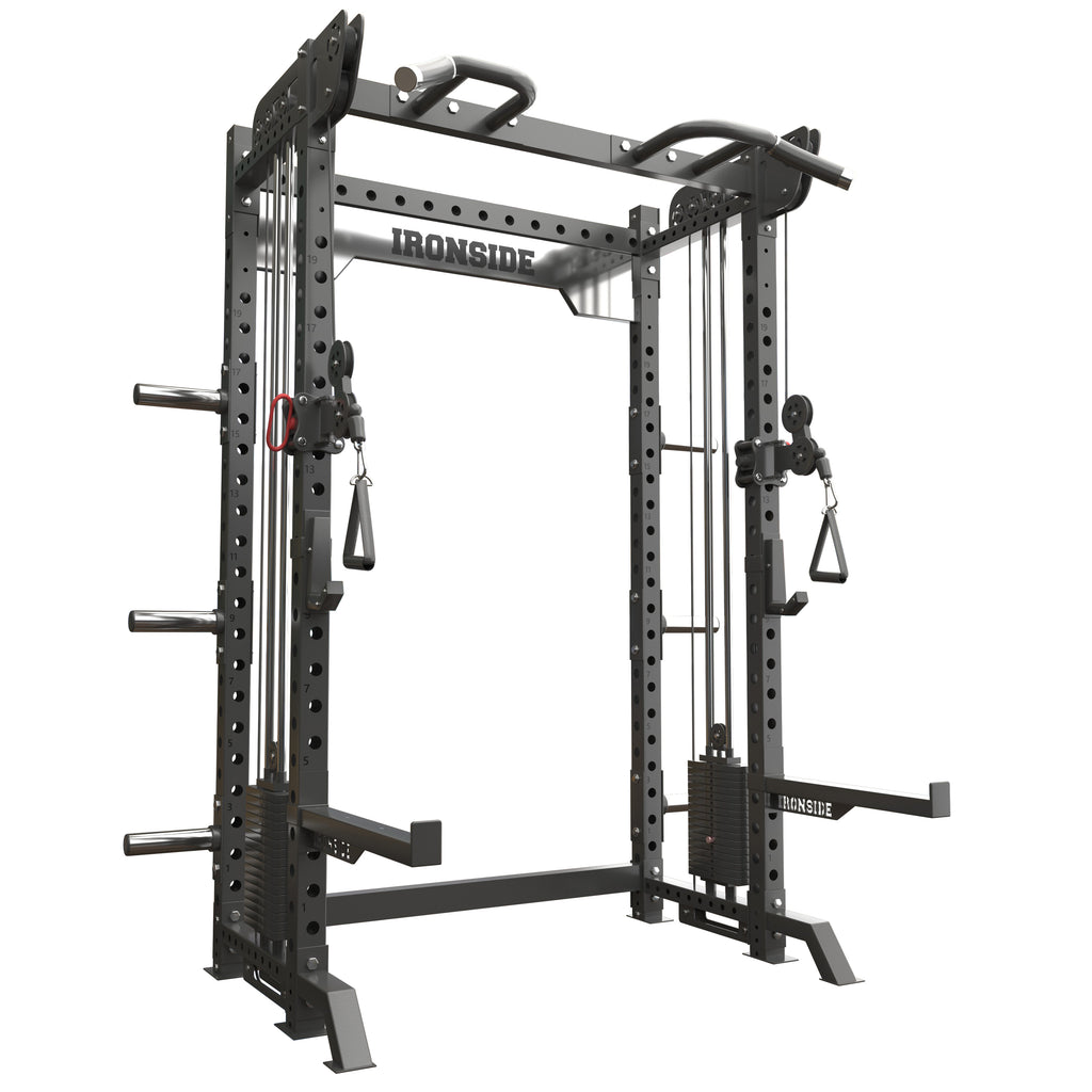 Power Rack con Poleas IRONSIDE