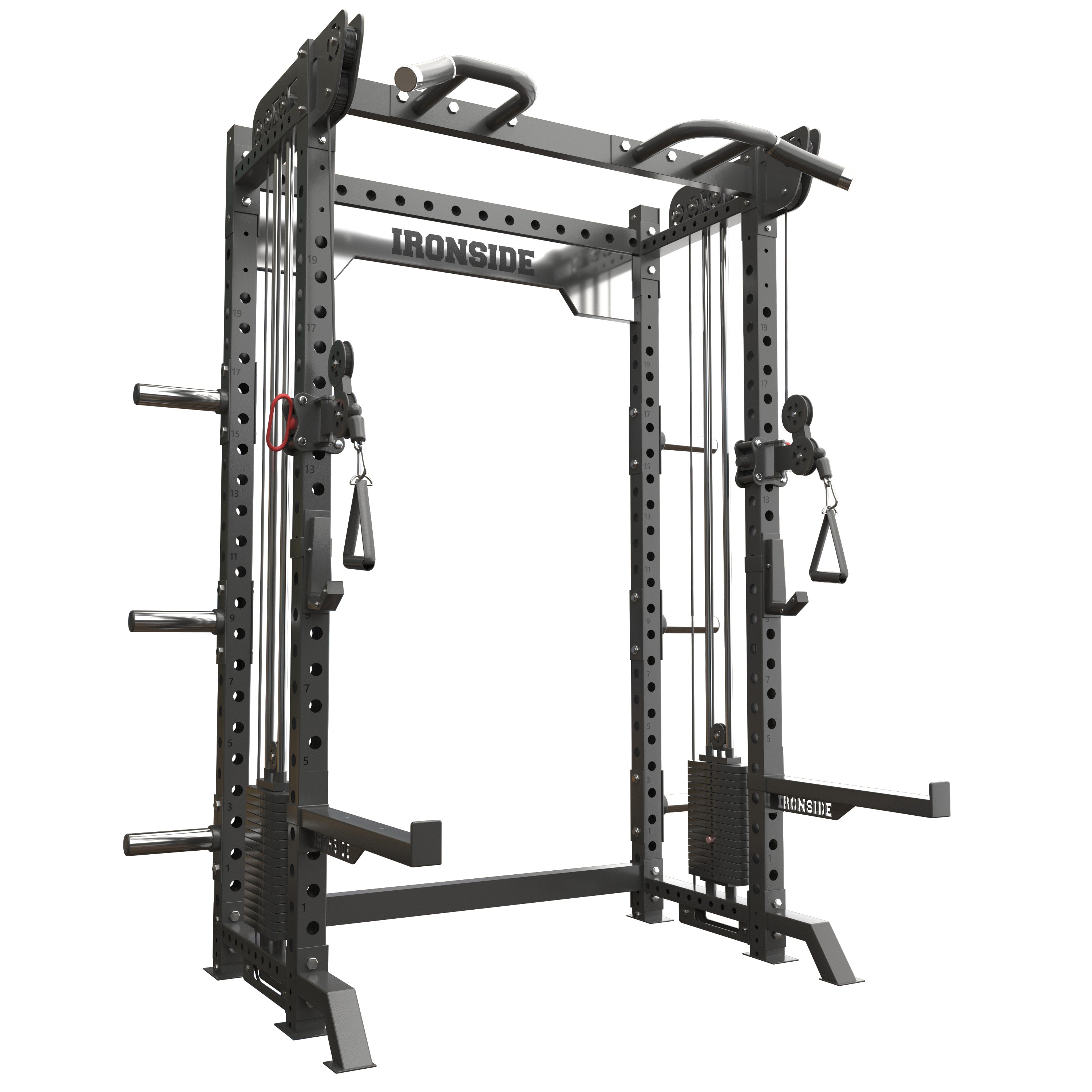 Power Rack con Poleas IRONSIDE