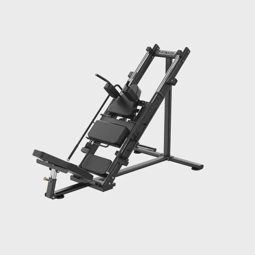 Dual Leg Press & Hack Squat Plate Loaded IRONSIDE Luxe