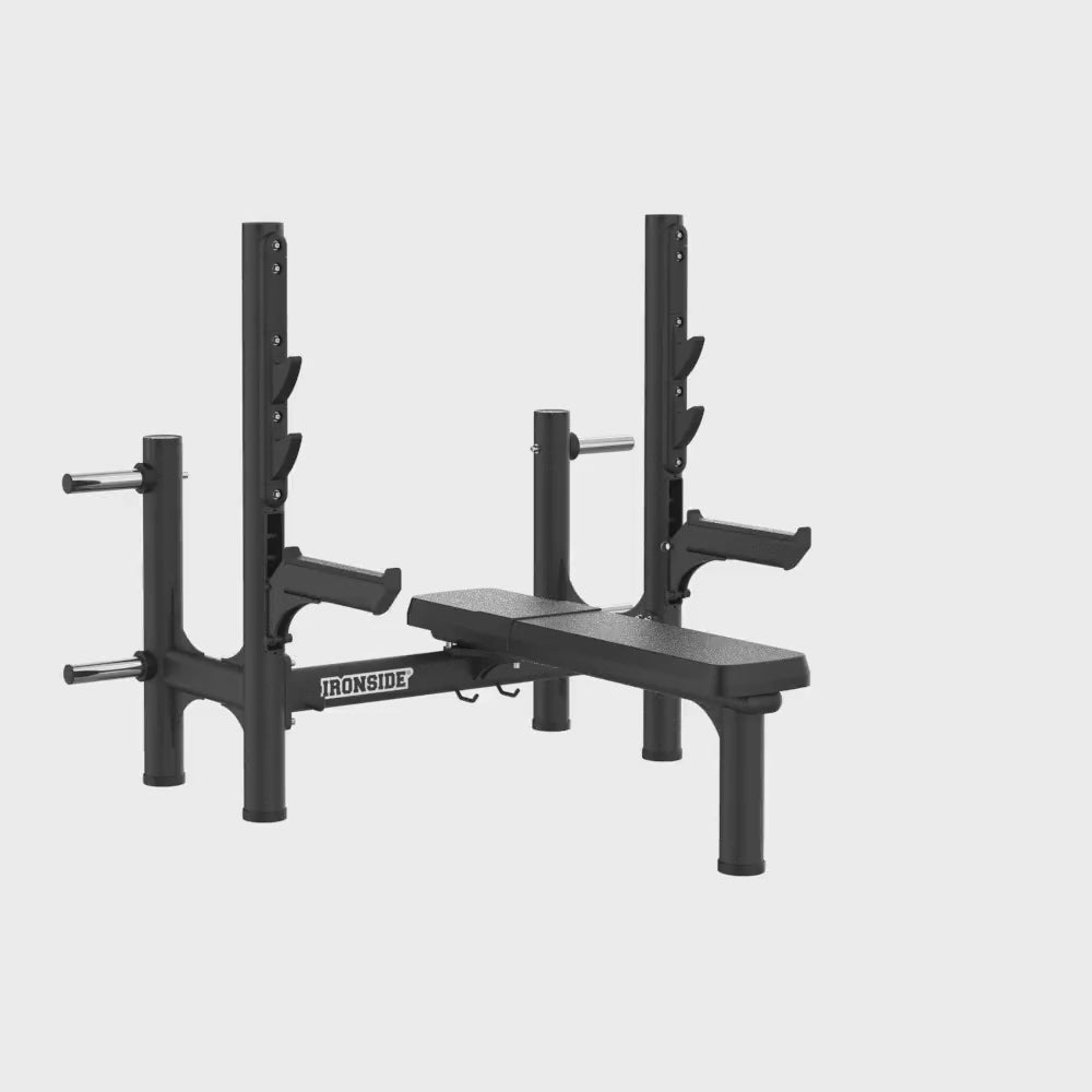 Press Banca Plana Olímpica IRONSIDE Luxe