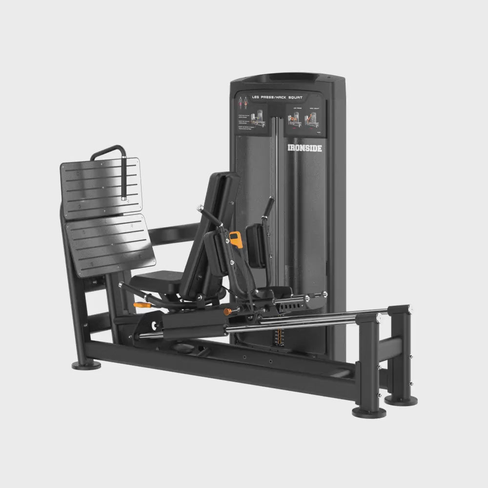 Dual Horizontal Leg Press & Hack Squat IRONSIDE Luxe