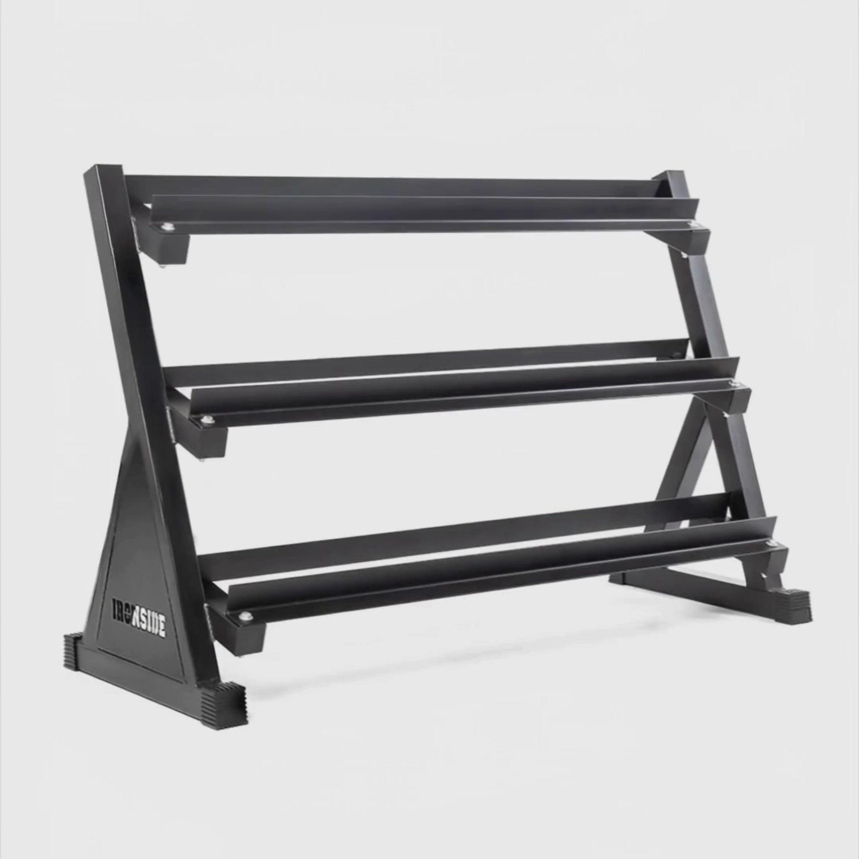 Pack IRONSIDE 275 Kg Mancuernas Hexagonales (2.5kg - 25 Kg) + Rack de Almacenamiento