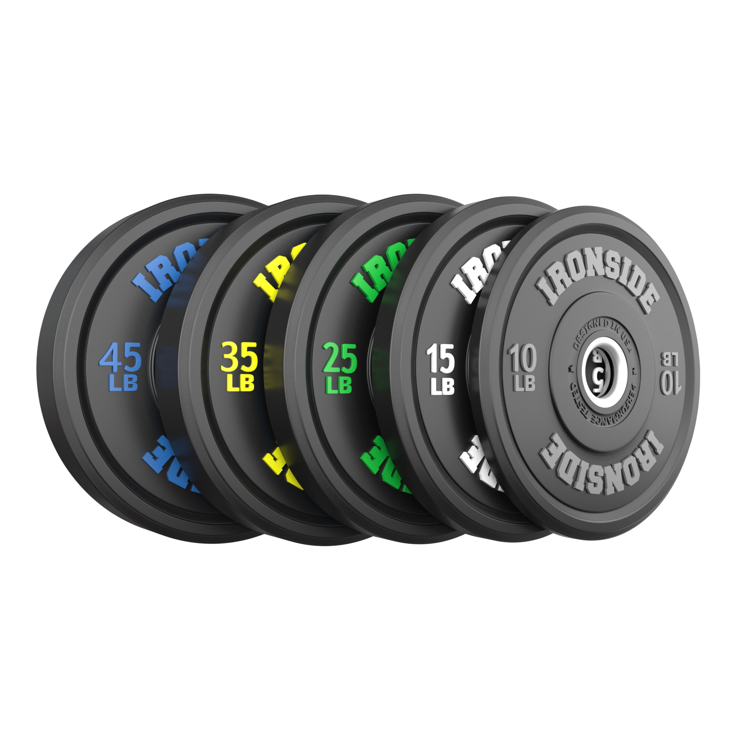 Disco Olímpico Pro Bumper IRONSIDE LB
