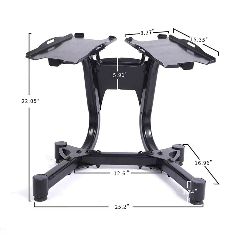 Rack de Almacenamiento Mancuernas Ajustables 24 - 40 kg IRONSIDE