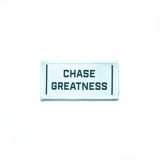 Parches de SloganACCESORIO MOCHILAIRONSIDEFrase: CHASE GREATNESS