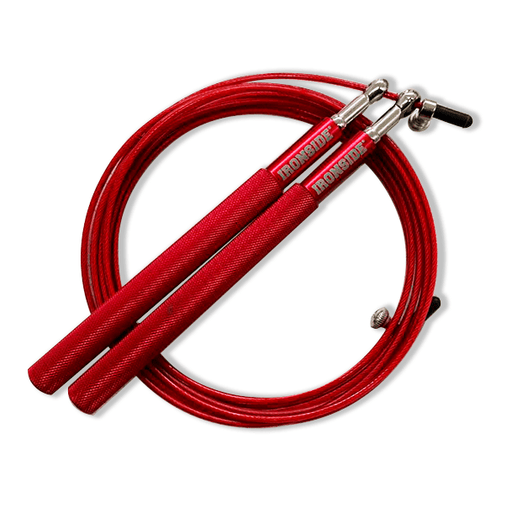 IRONSIDE Speed Rope (Cuerda para Salto Rápido)CUERDASIRONSIDEColor: Rojo, Negro, Plateado